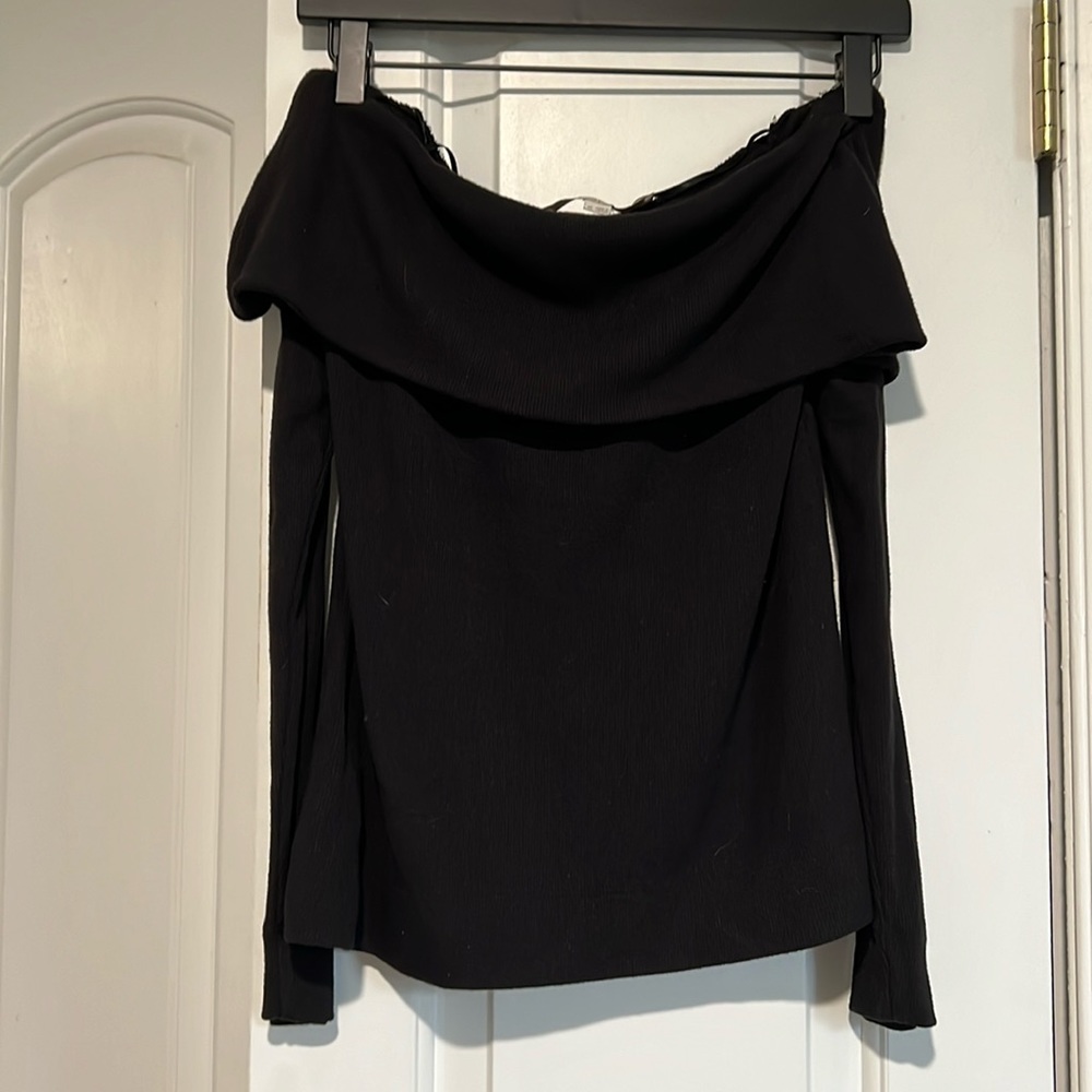 Loft off shoulder top